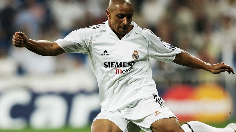 Roberto Carlos cũng là cái tên vĩ đại của Real Madrid