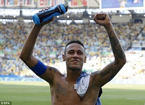Neymar xăm biểu tượng tôn giáo mới nhất trên cả hai châ