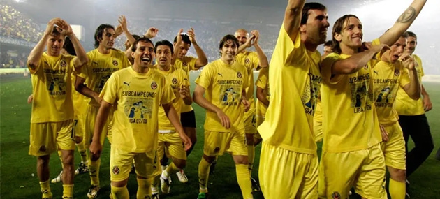 Villarreal Á quân La Liga 2007-2008